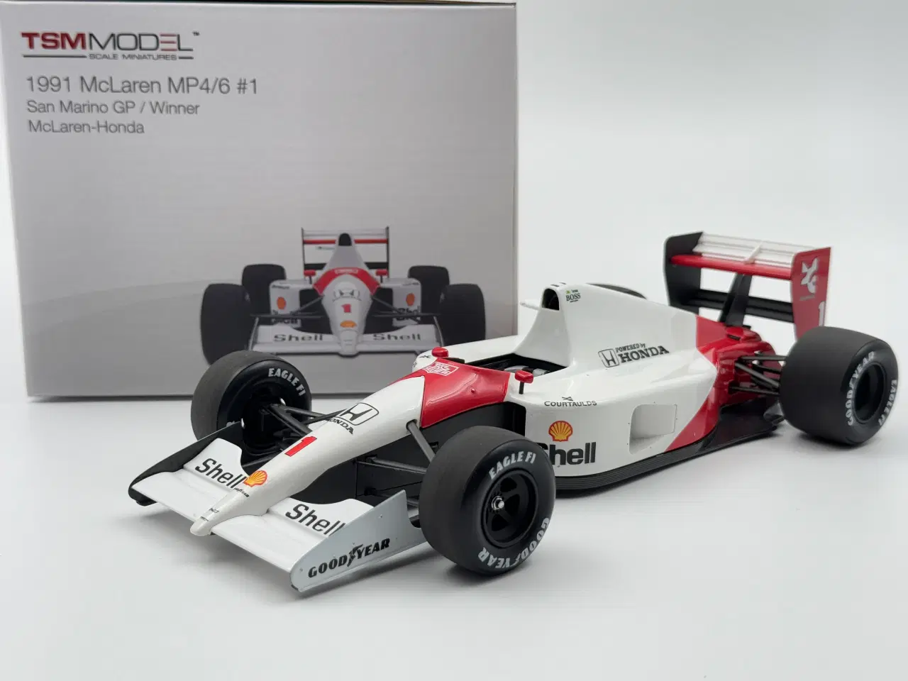 Billede 2 - 1991 Honda McLaren MP4/6 #1 - TSM - 1:18