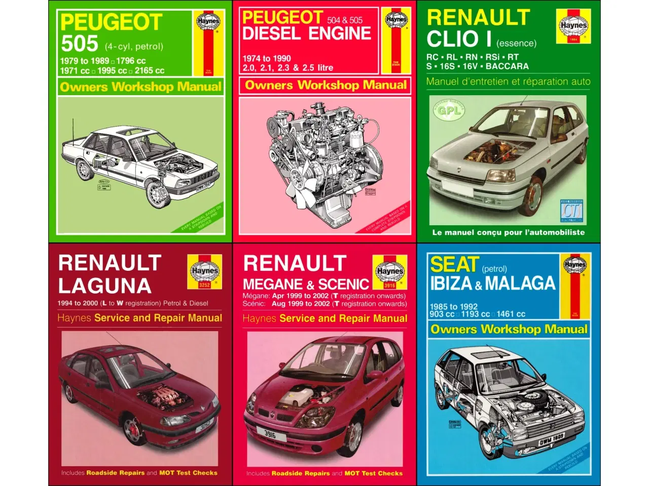 Billede 9 - Haynes - 69 Haynes Værkstedshåndbøger - 75 kr./bog