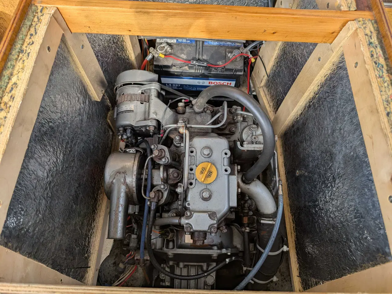 Billede 6 - Lysnæs 18 - Yanmar diesel motor