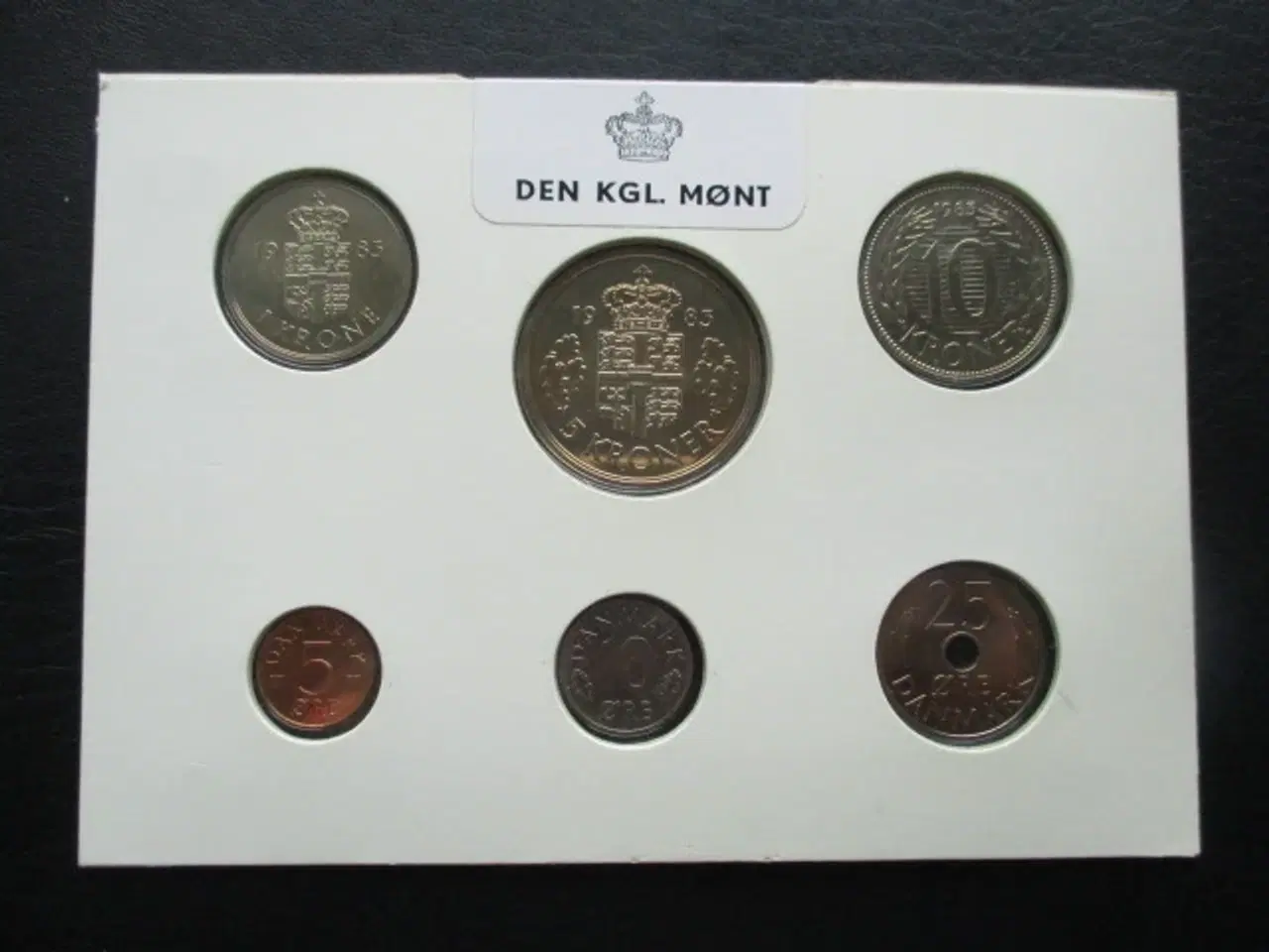 Billede 2 - Møntsæt fra Den Kongelige Mønt - 1983 og 1986