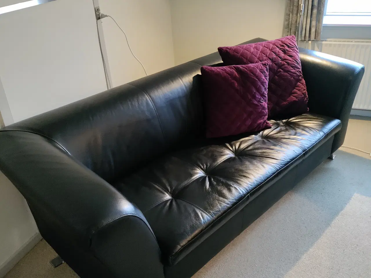 Billede 9 - Læder sofa 