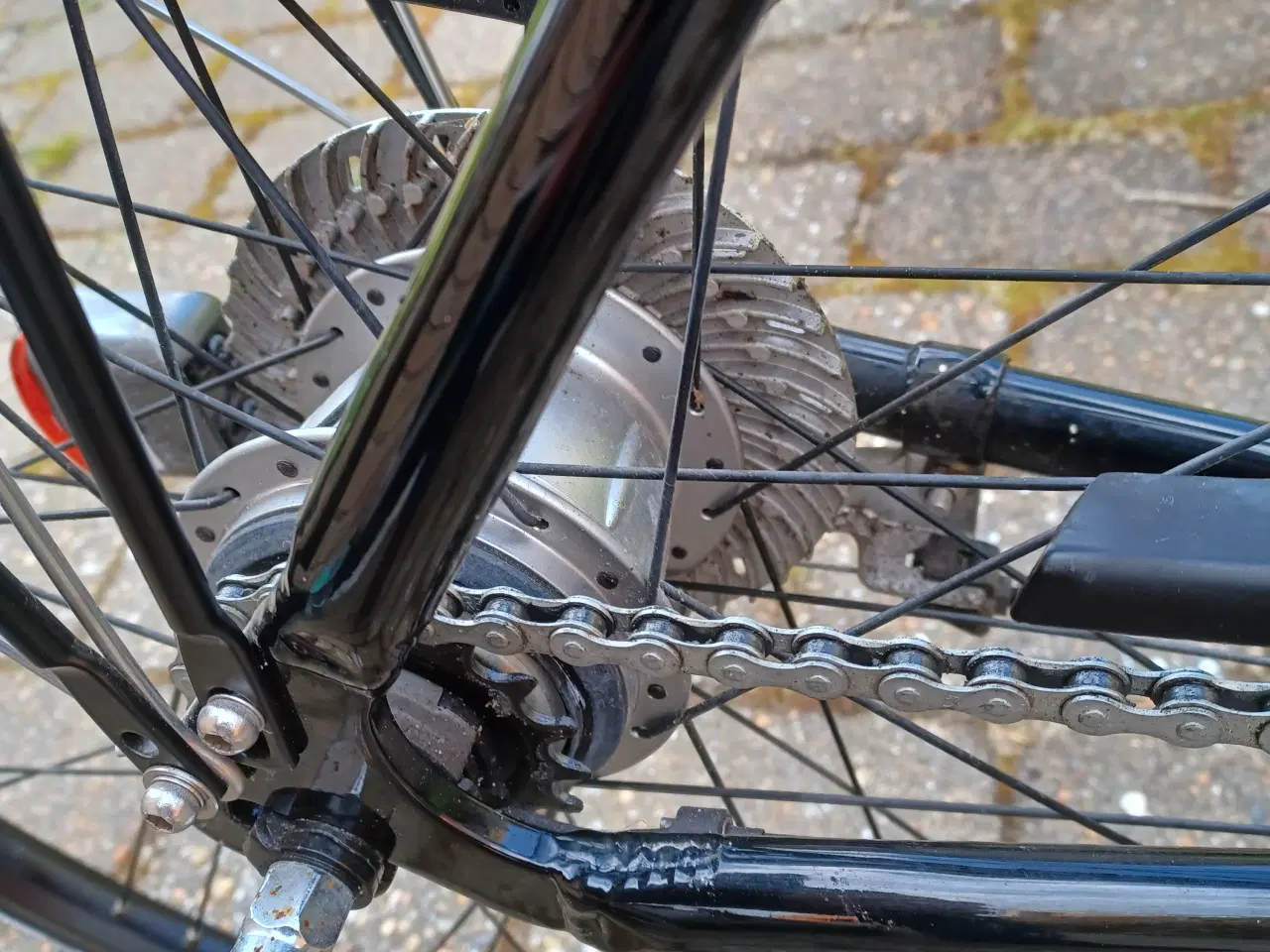 Billede 3 - Pæn mustang herre cykel med 7 indvendige shinamo g