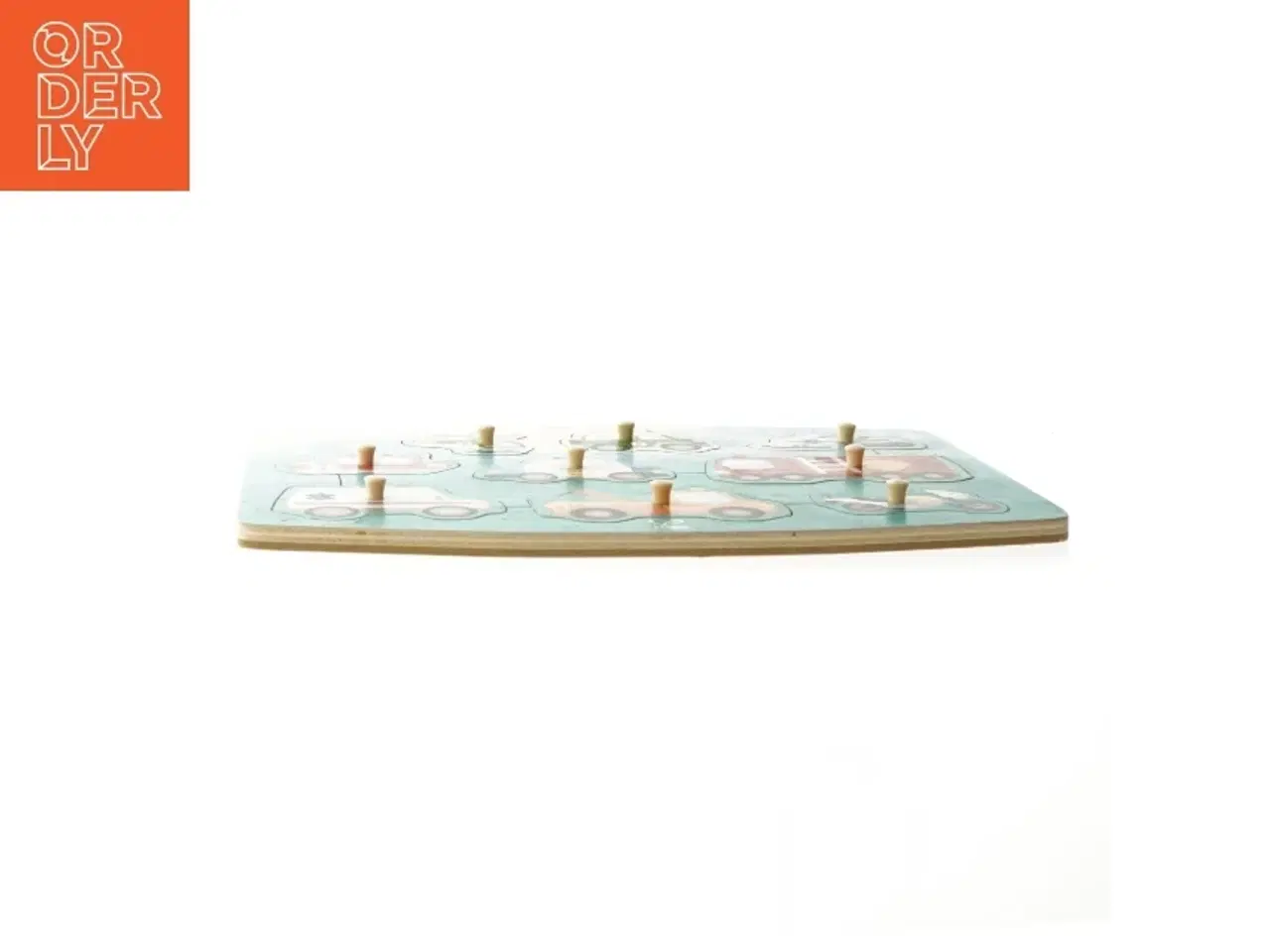 Billede 2 - Træ puslespil med køretøjer fra Hape (str. 29x20,5 cm)