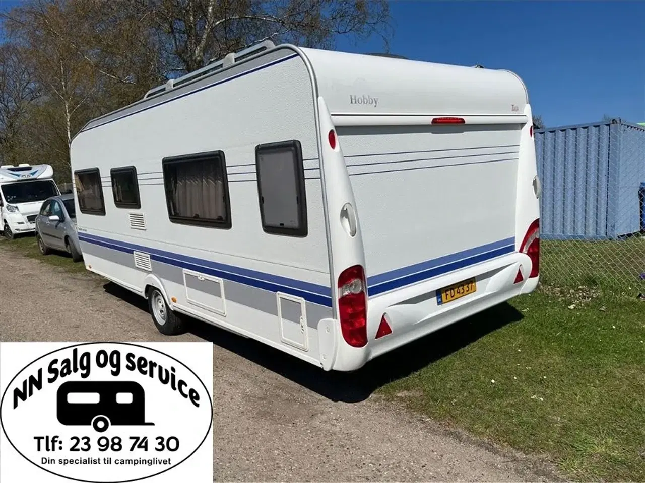 Billede 2 - 2008 - Hobby Excellent 560 WLU   Meget velholdt campingvogn