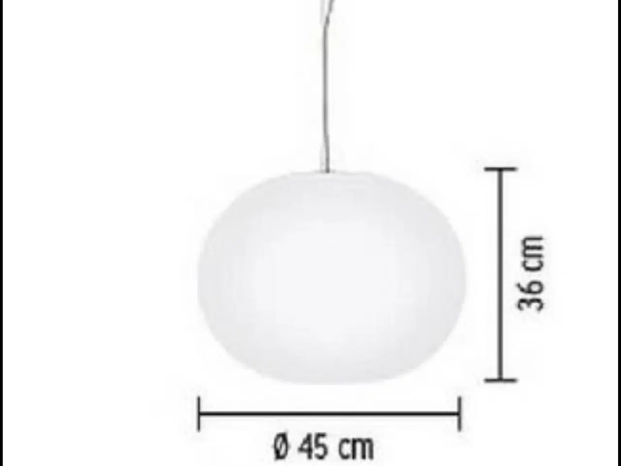 Billede 5 - Lampe Flos Glo Ball S2 pendel