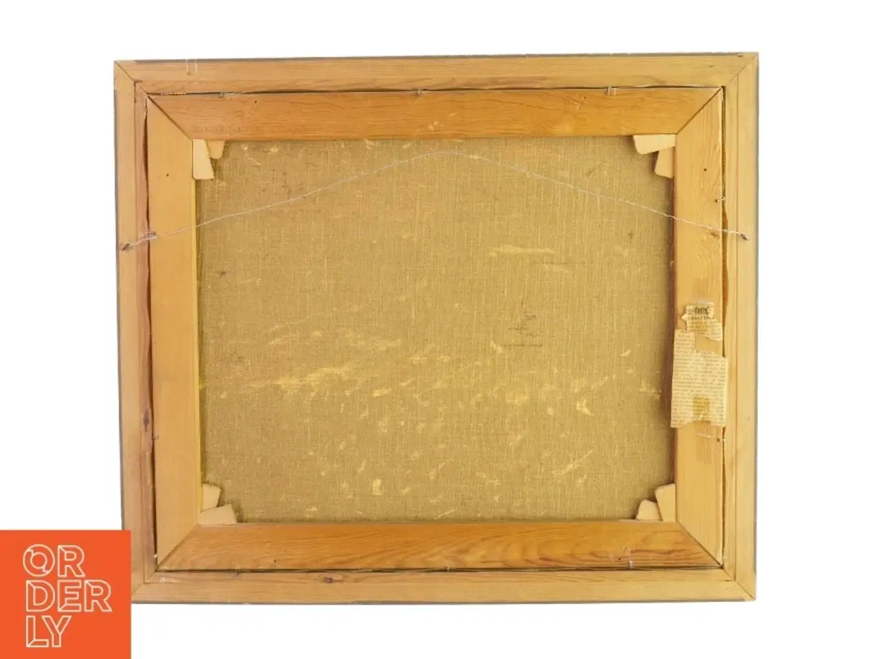 Billede 2 - Maleri i ramme fra Ukendt (str. LB:62x53,5cm)