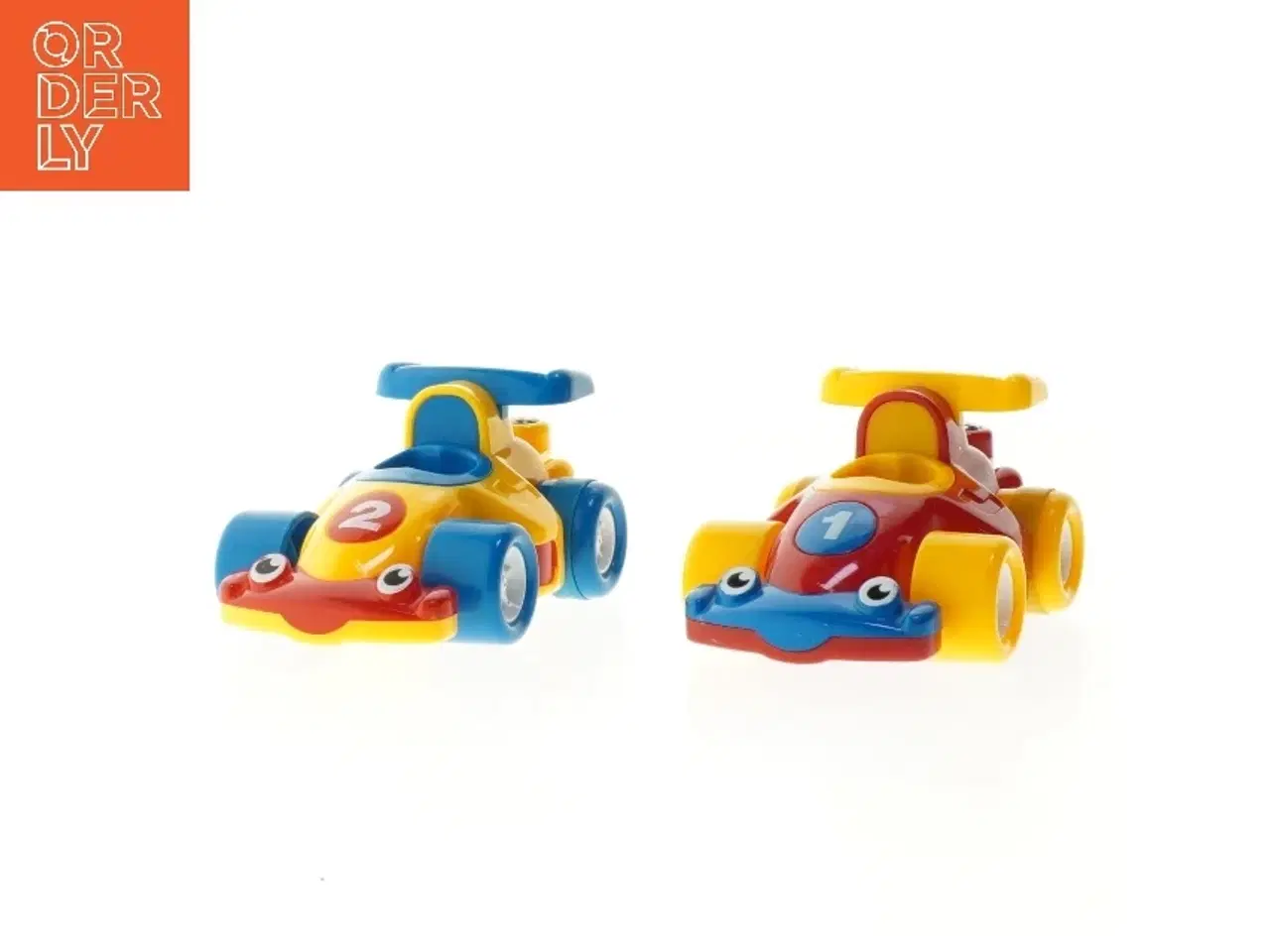 Billede 1 - Farverige plastikbyggelastbiler fra Wow (str. 15 x 8 cm)