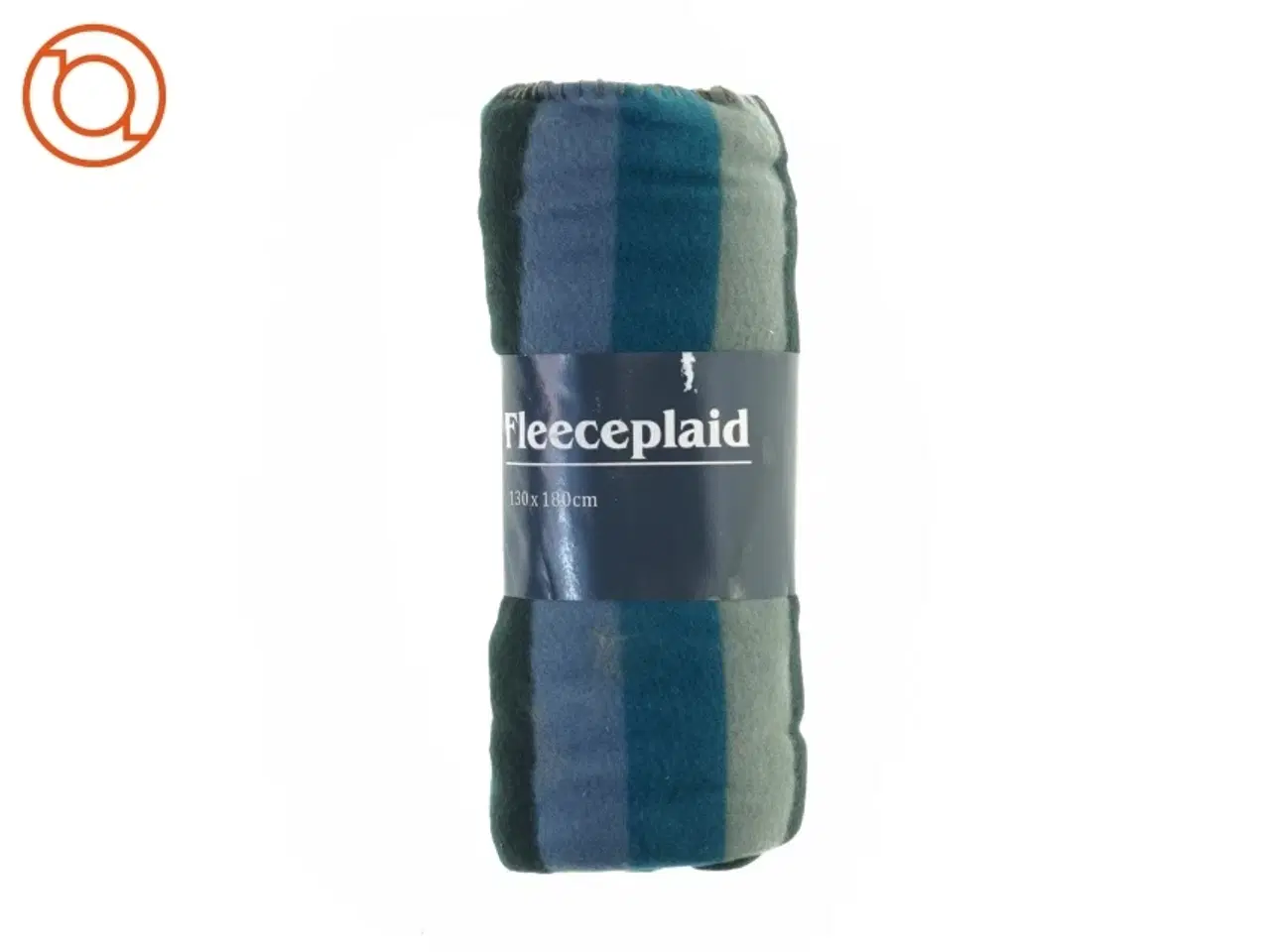 Billede 1 - Tæppe, fleeceplaid (str. 130 x 180 cm)