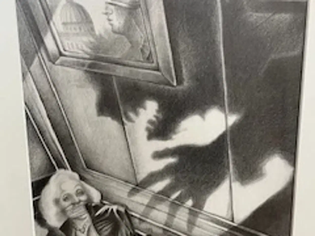 Billede 2 - Rankin ULVEMANDEN - Original forsideillustration