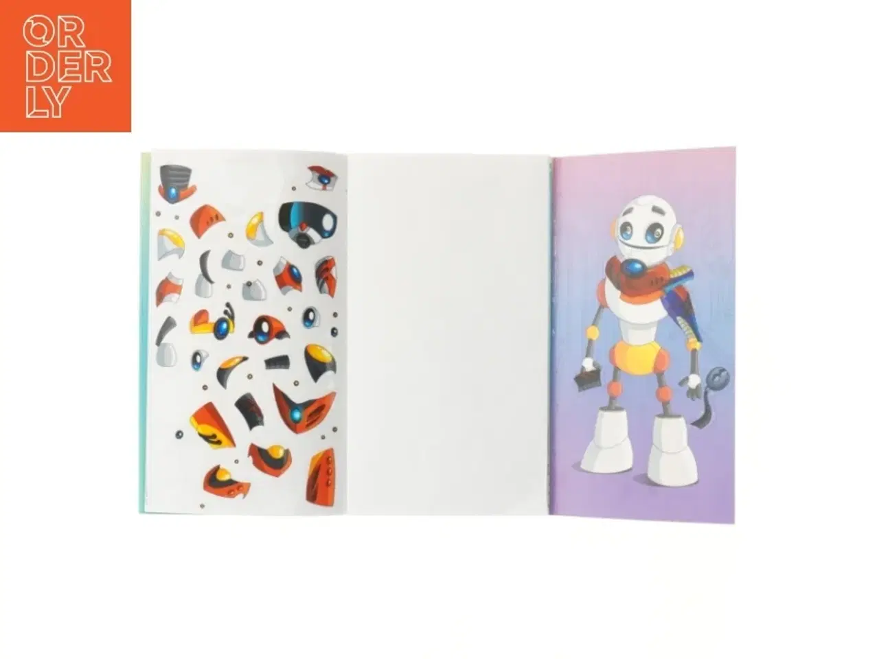 Billede 3 - Robot-klistermærkebog