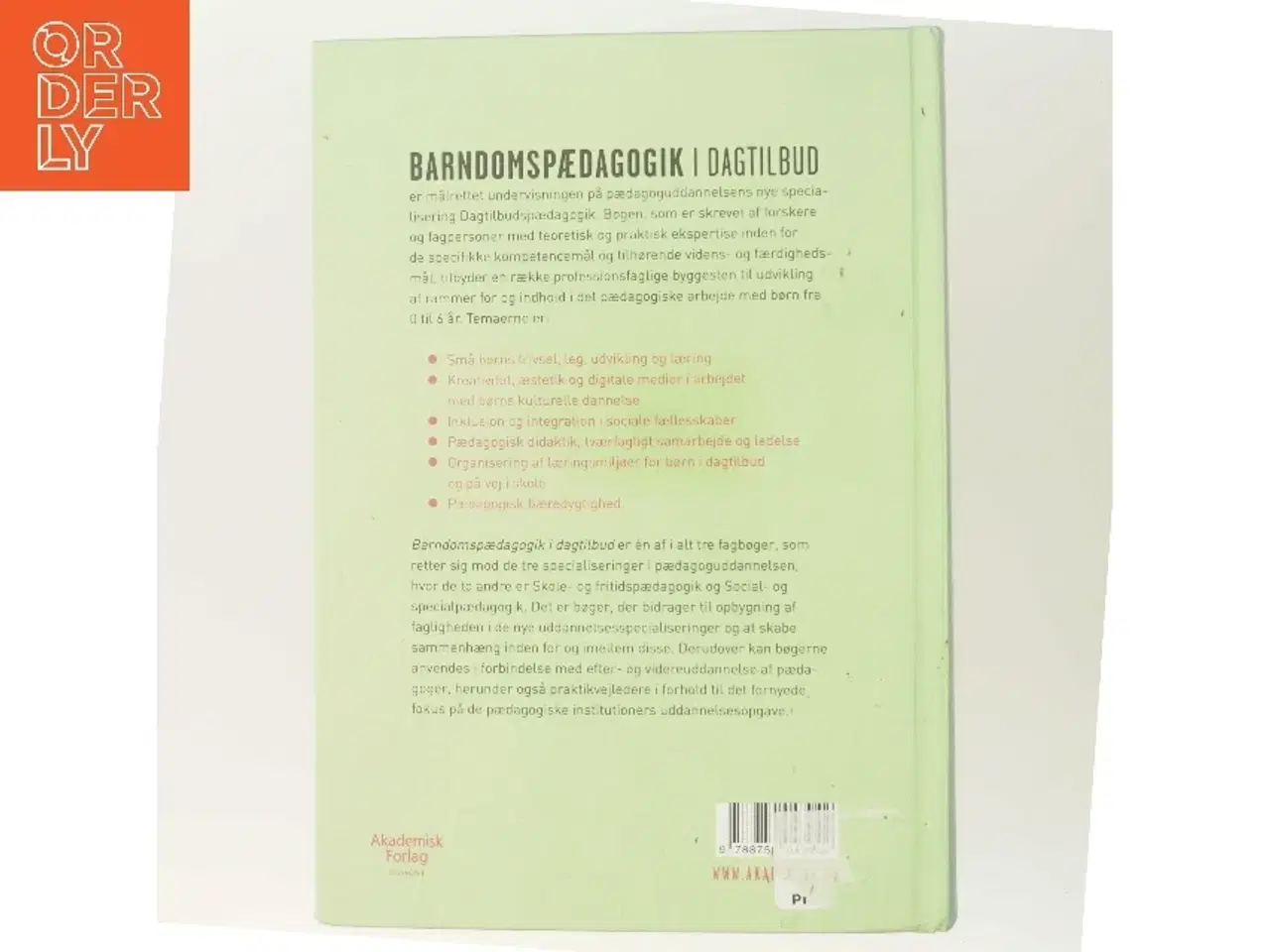 Billede 3 - Barndomspædagogik i dagtilbud af Daniela Cecchin (Bog)