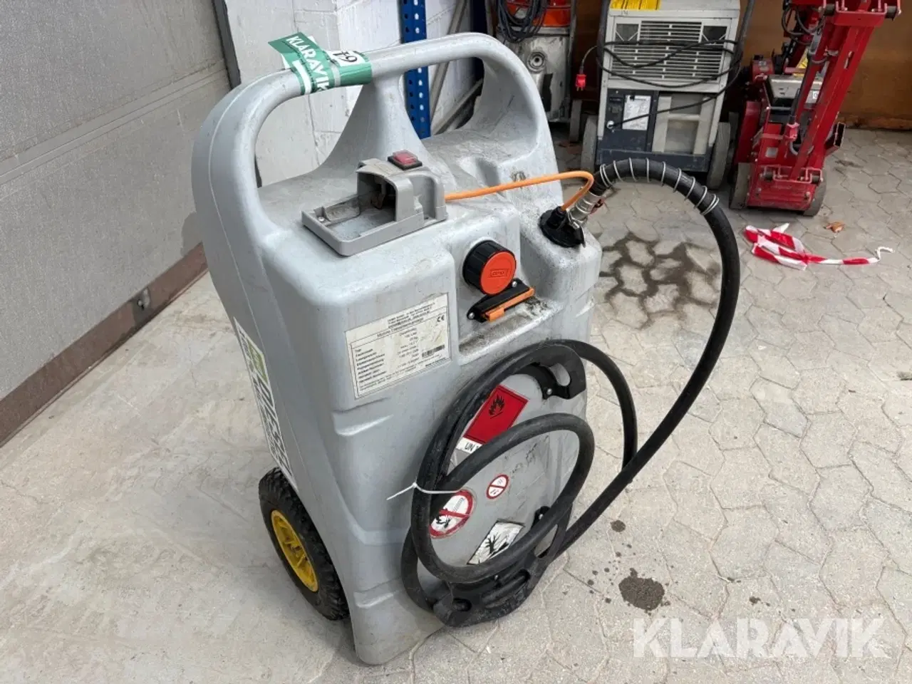 Billede 2 - Mobil diesel tankanlæg CEMO 100L