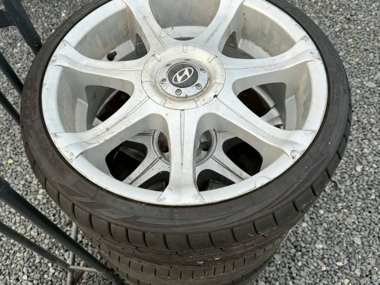 Billede 2 - 18" Alufælge Hyundai med Toyo sommerdæk