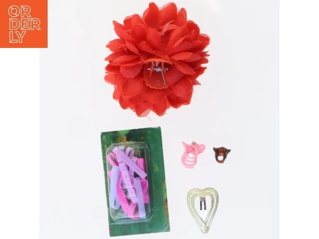 Billede 2 - Samling af hårtilbehør (str. Ukendt)