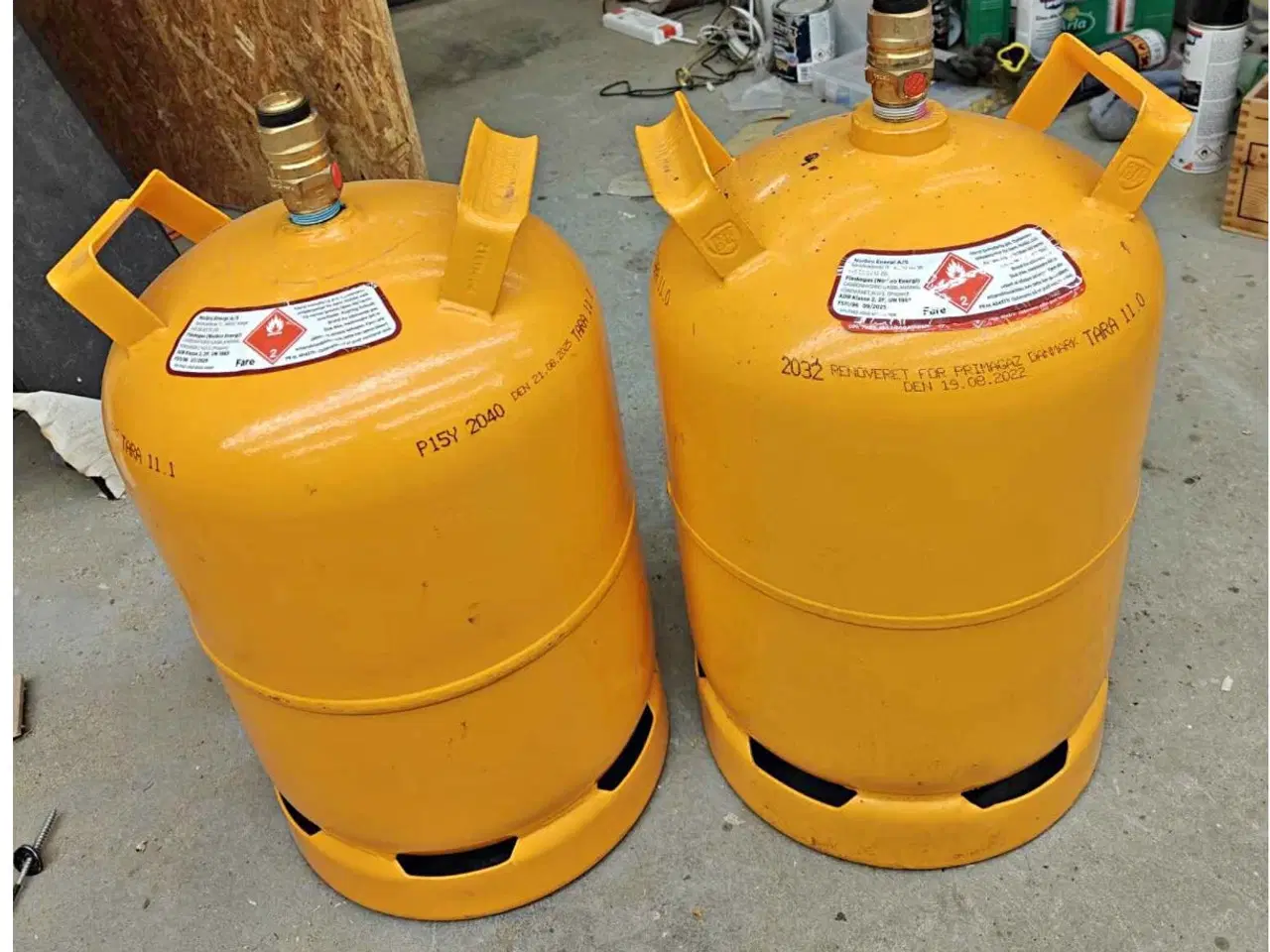 Billede 1 - 3 gasflasker