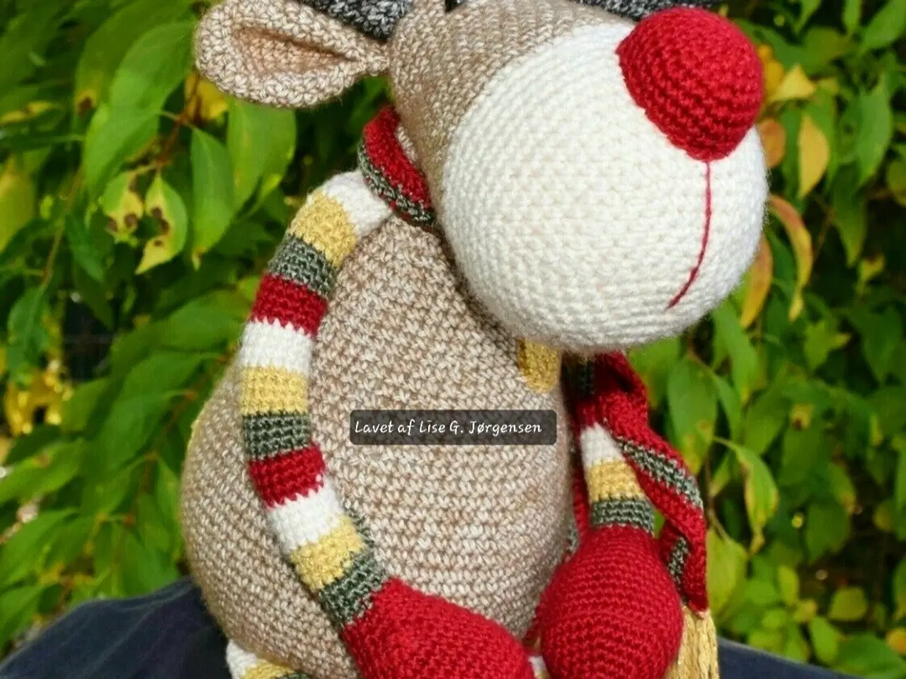 Billede 6 - Jule-rensdyr, håndarbejde