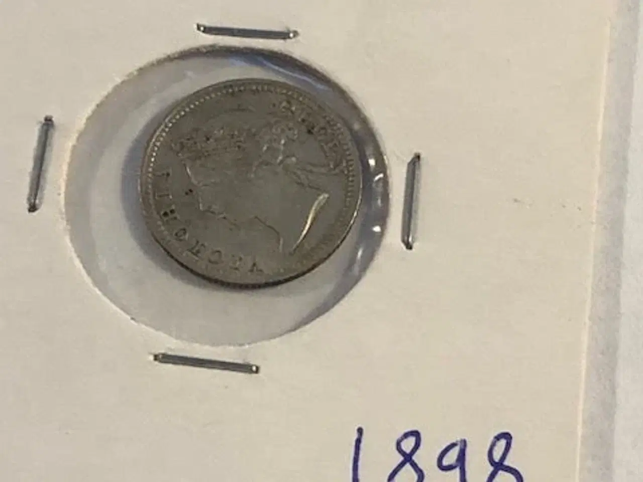Billede 2 - 5 cents 1898 Straits Settlements