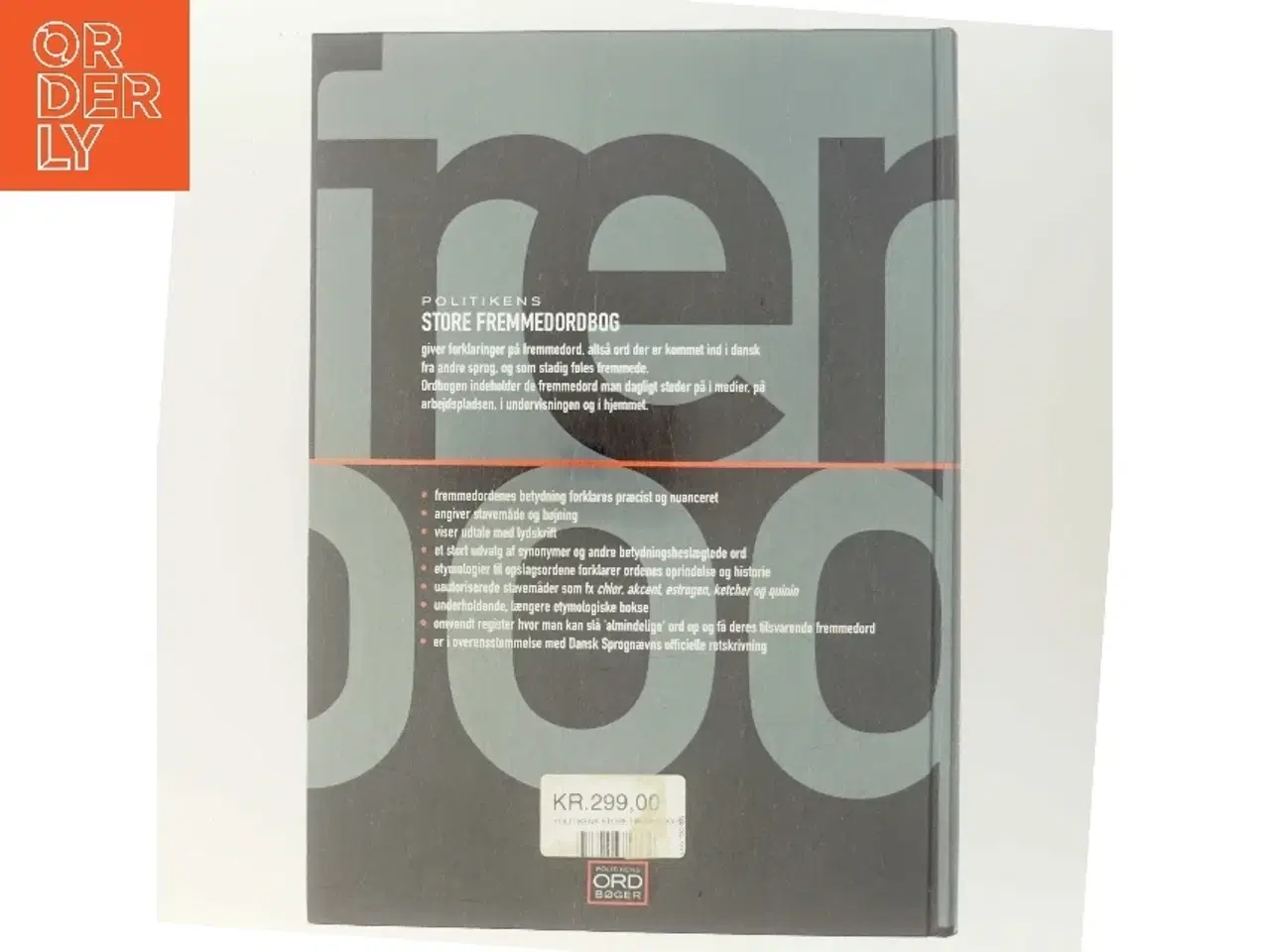 Billede 3 - Politikens store fremmedordbog af Pernille Neergaard-Dibbern (Bog)
