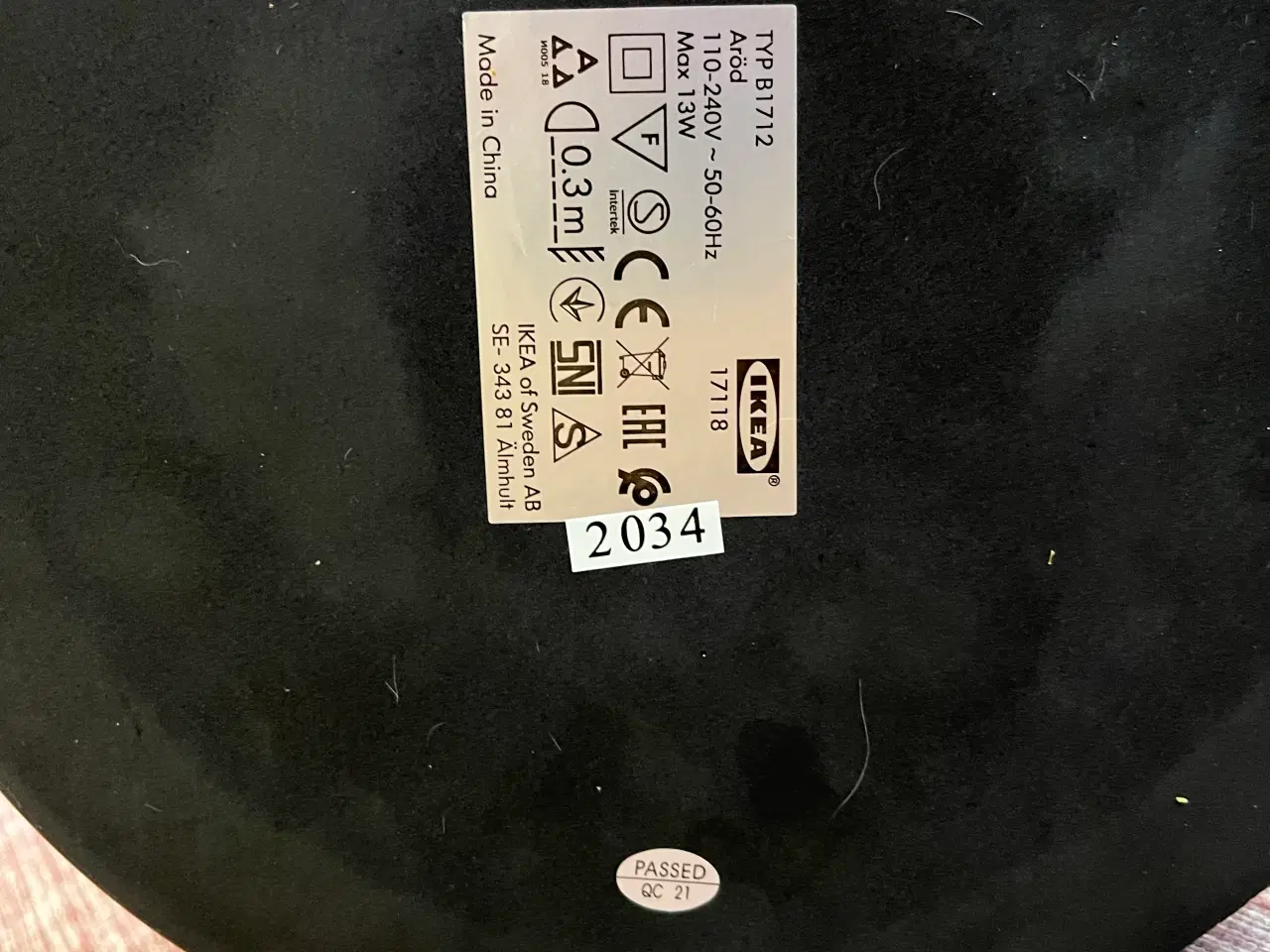 Billede 9 - Skrivebordslampe - IKEA Aröd / sort