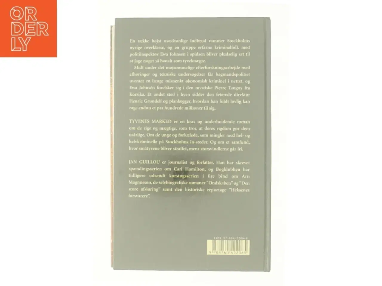 Billede 2 - Tyvenes marked af Jan Guillou (Bog)