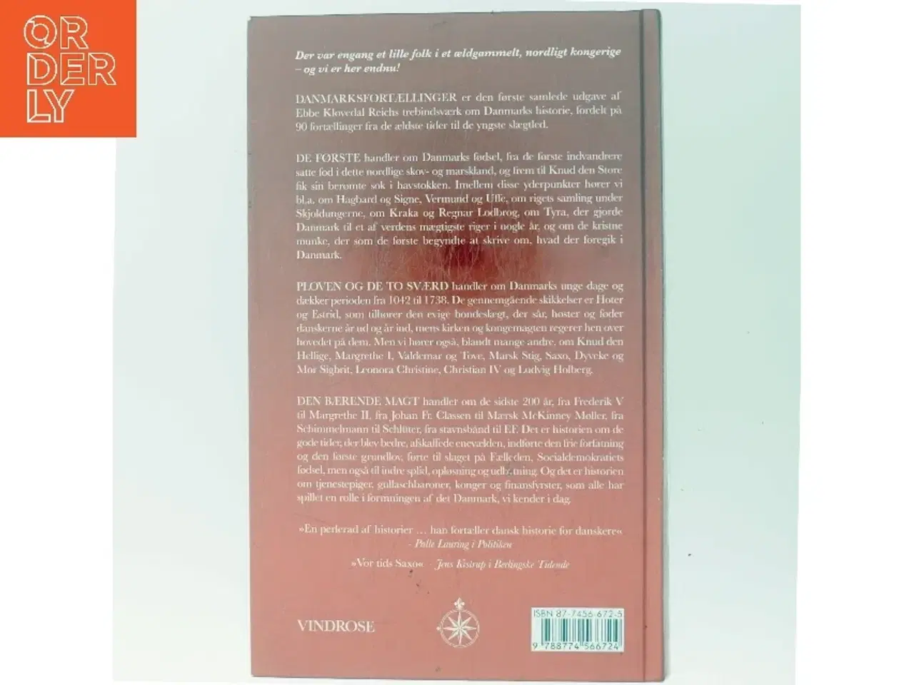 Billede 3 - Danmarksfortællinger af Ebbe Kløvedal Reich (Bog)