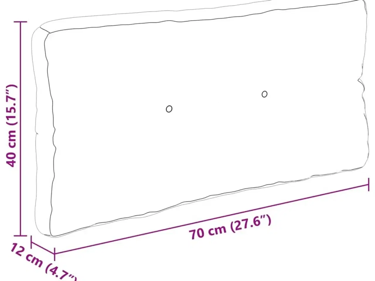 Billede 10 - Pallehynder 7 stk. stof sort