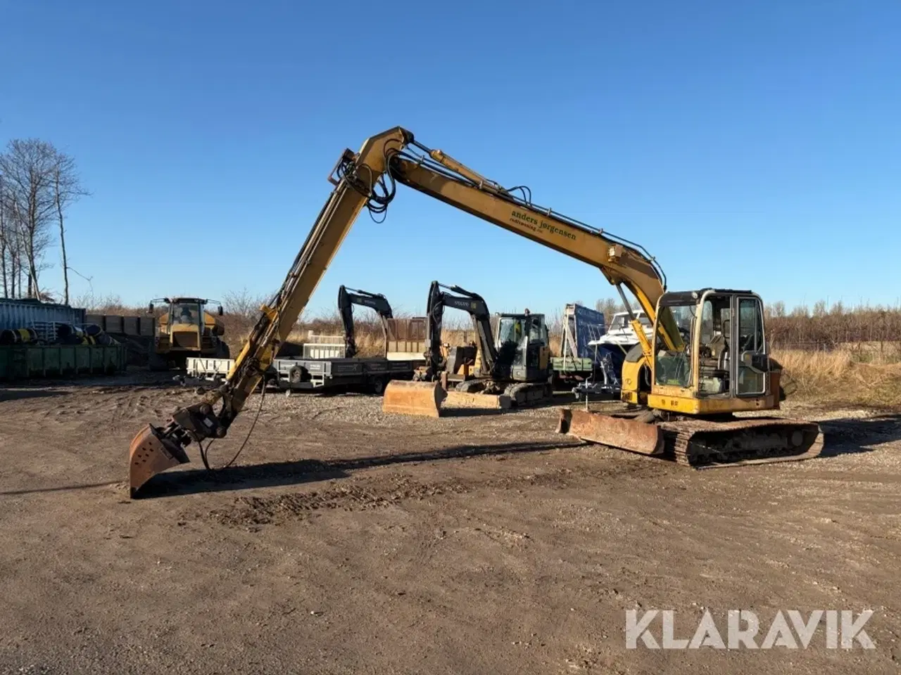 Billede 1 - Gravemaskine Kato HD 308US Long Reach - 8 tons