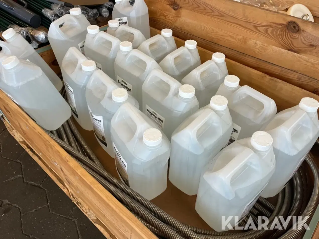 Billede 4 - Lot - belægningsrens, wire guide system og kabelbeskyttere - 2 paller