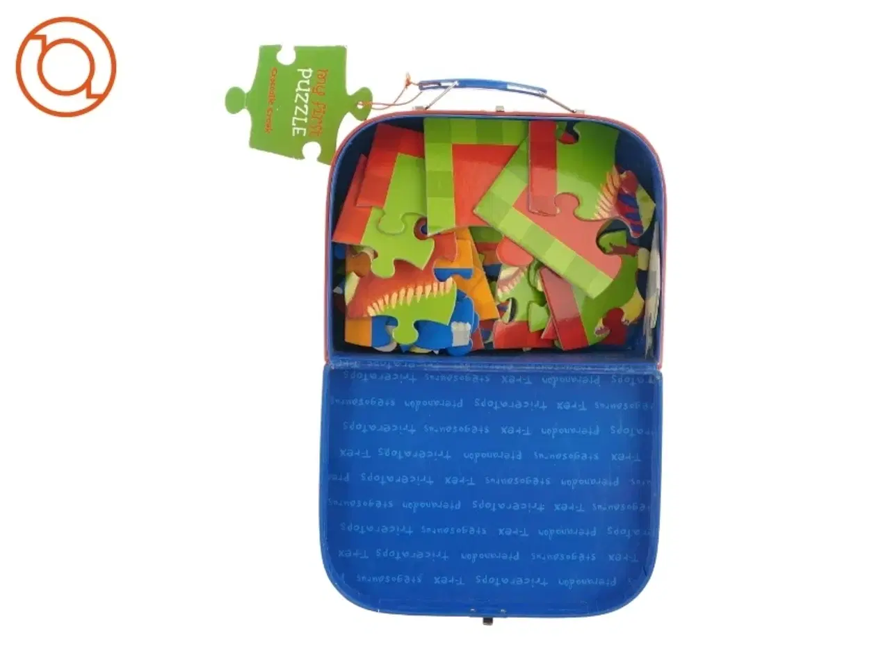 Billede 3 - Kuffert med 3 dino puslespil