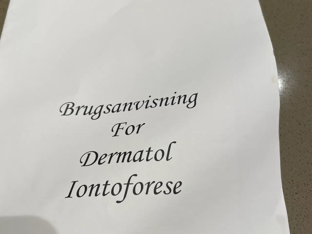 Billede 3 - Dermatol lontoforese apparat + elektrodesæt