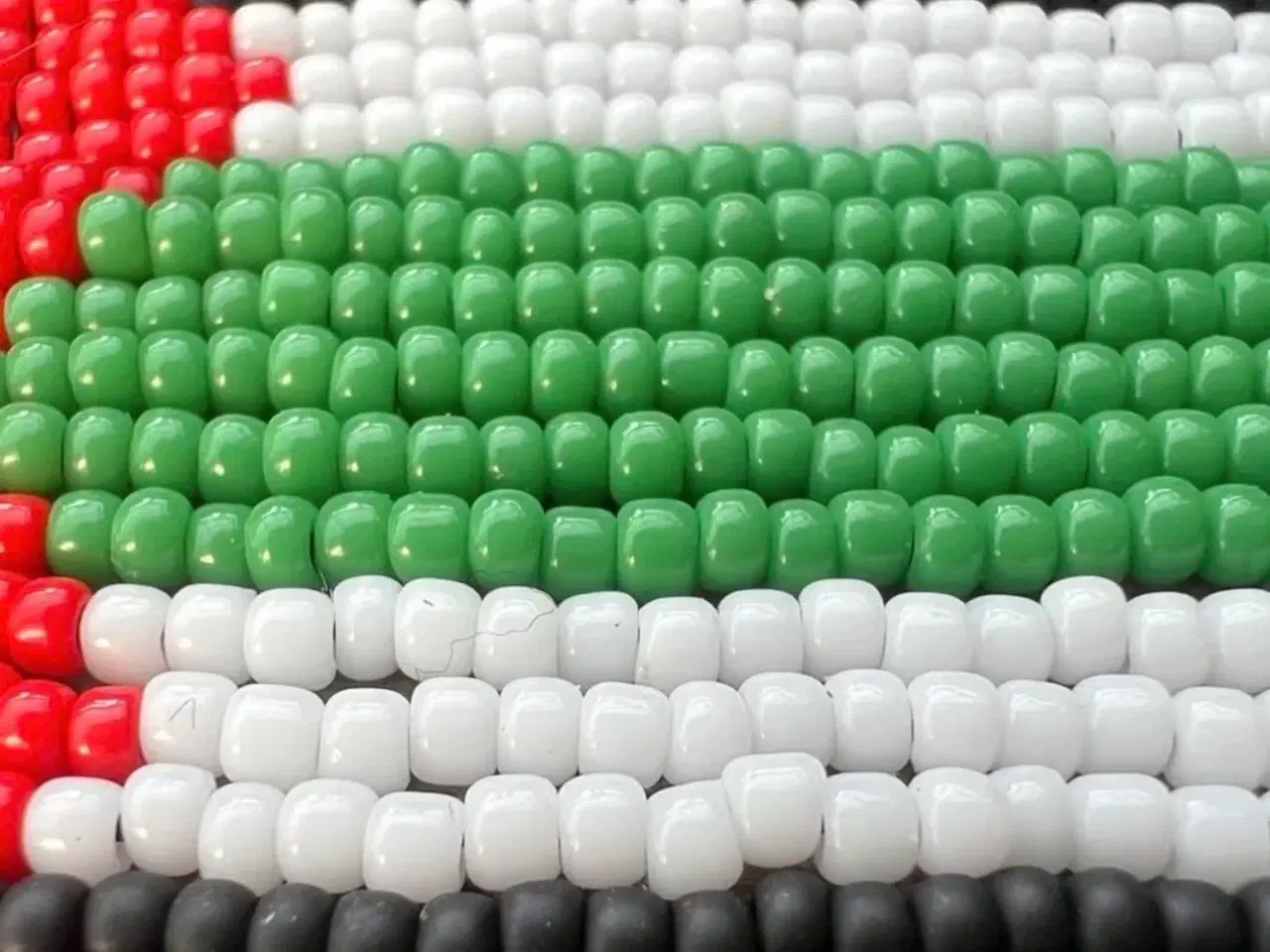 Billede 2 - Palæstina øreringe, håndlavede 