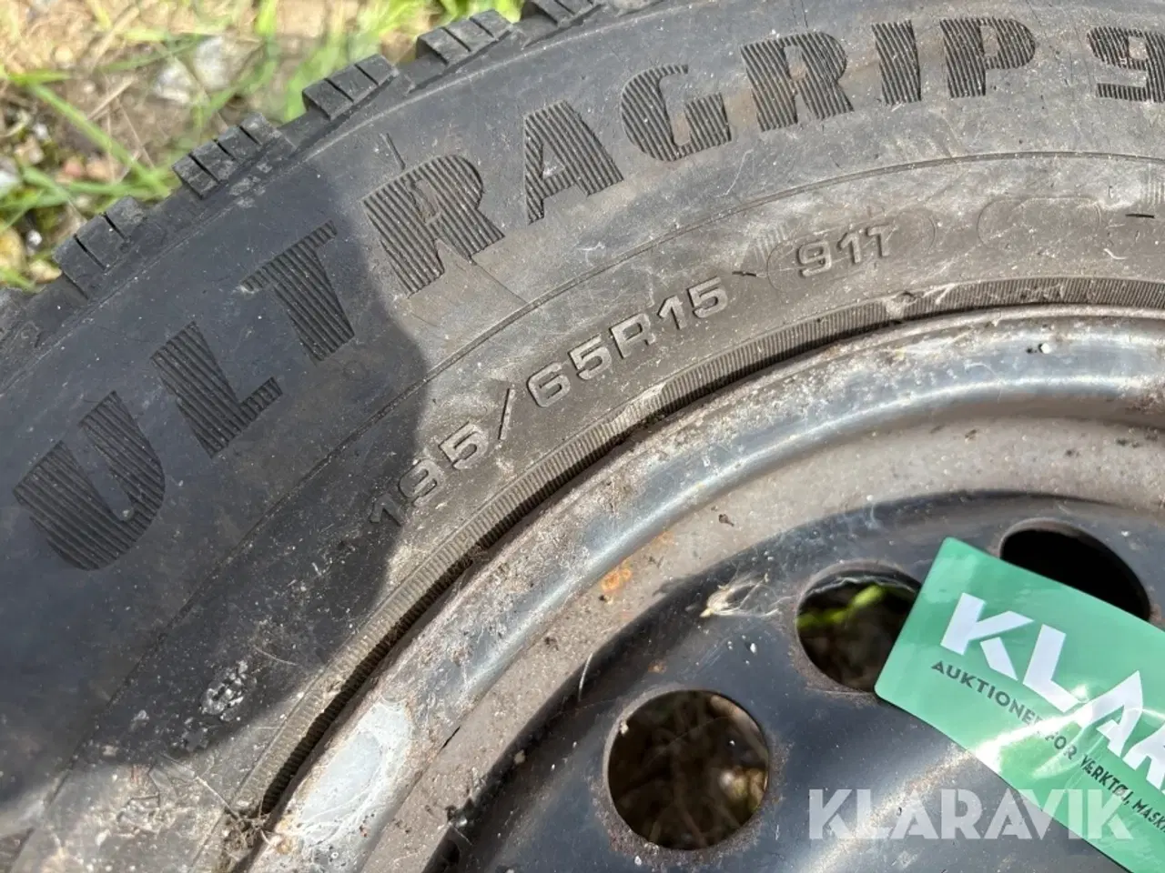 Billede 7 - Dæk med stålfælge Goodyear Ultragrip