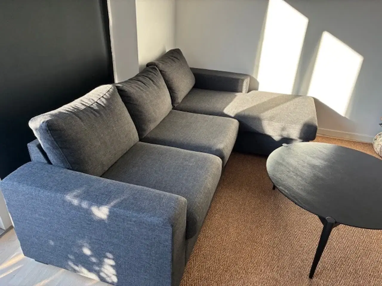 Billede 2 - Sofa med chaiselong