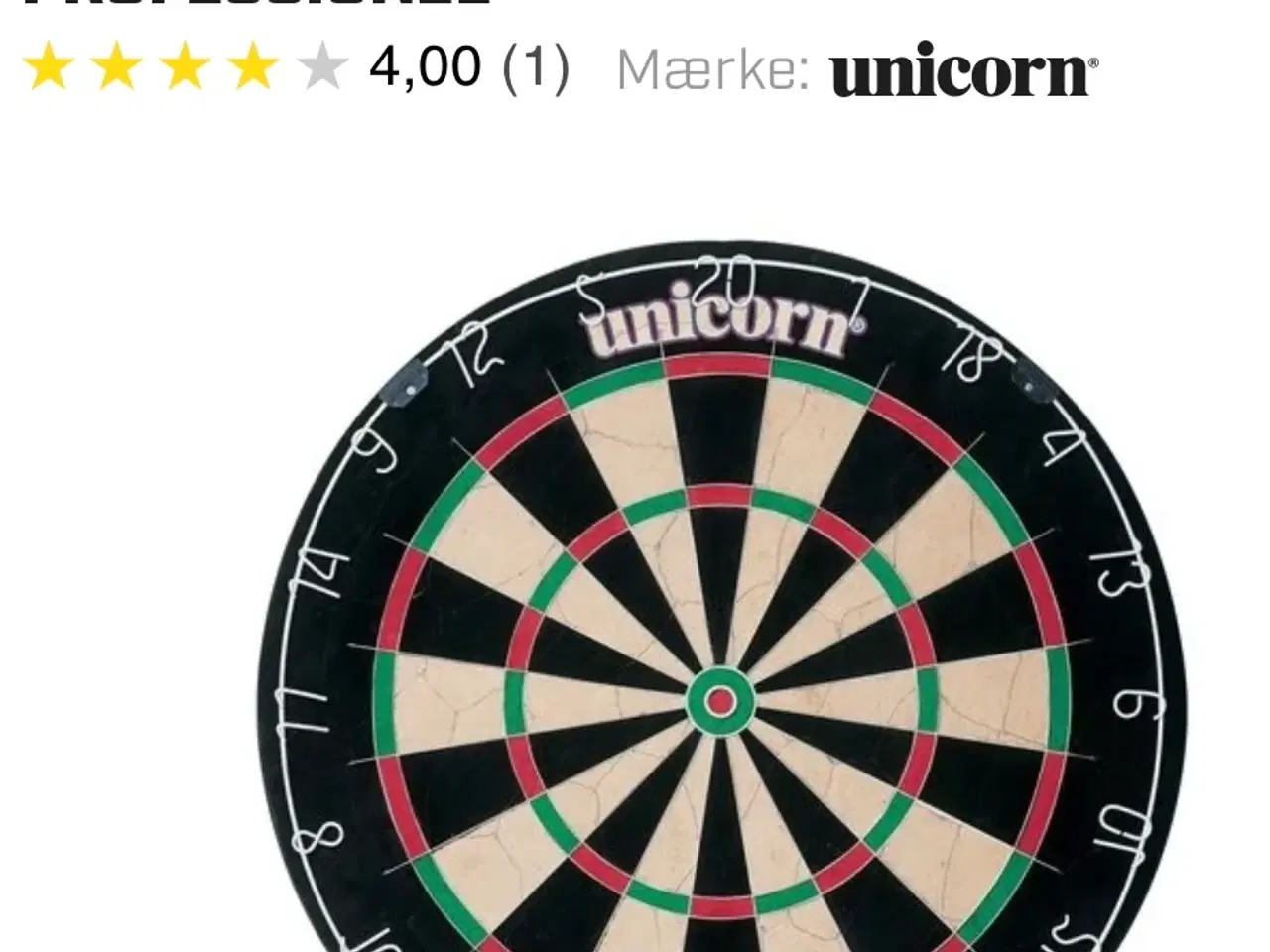 Billede 1 - Dartskive 