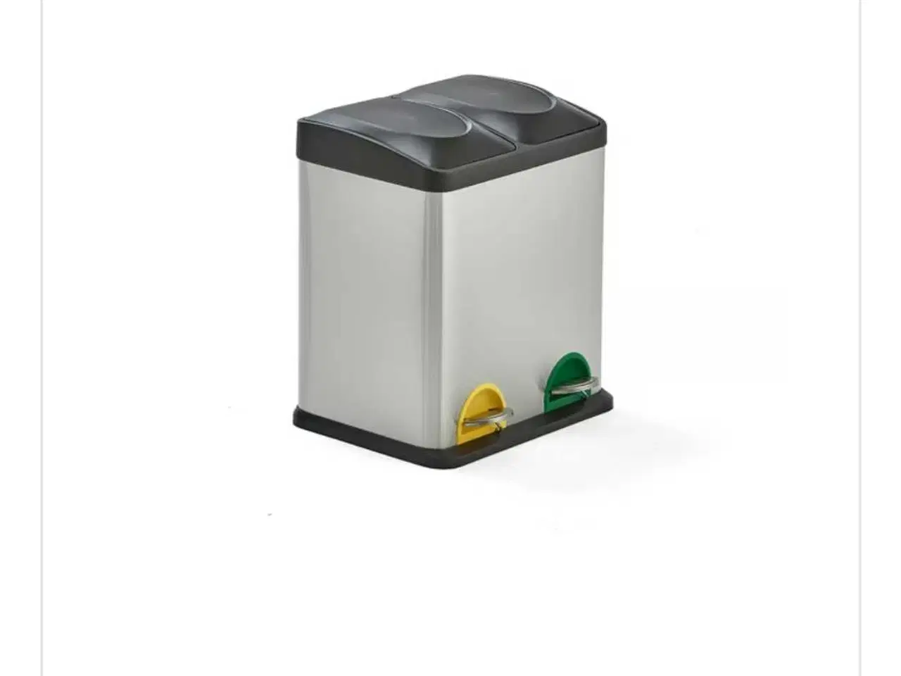 Billede 6 - Pedal spand med to rum, 30 liter