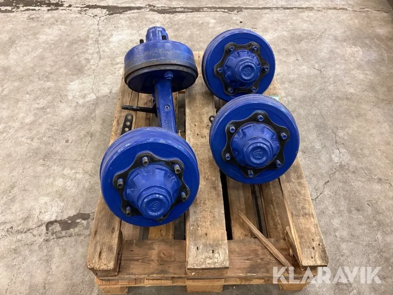 Billede 6 - Stubaksler ADR 4 styk med bremsearm