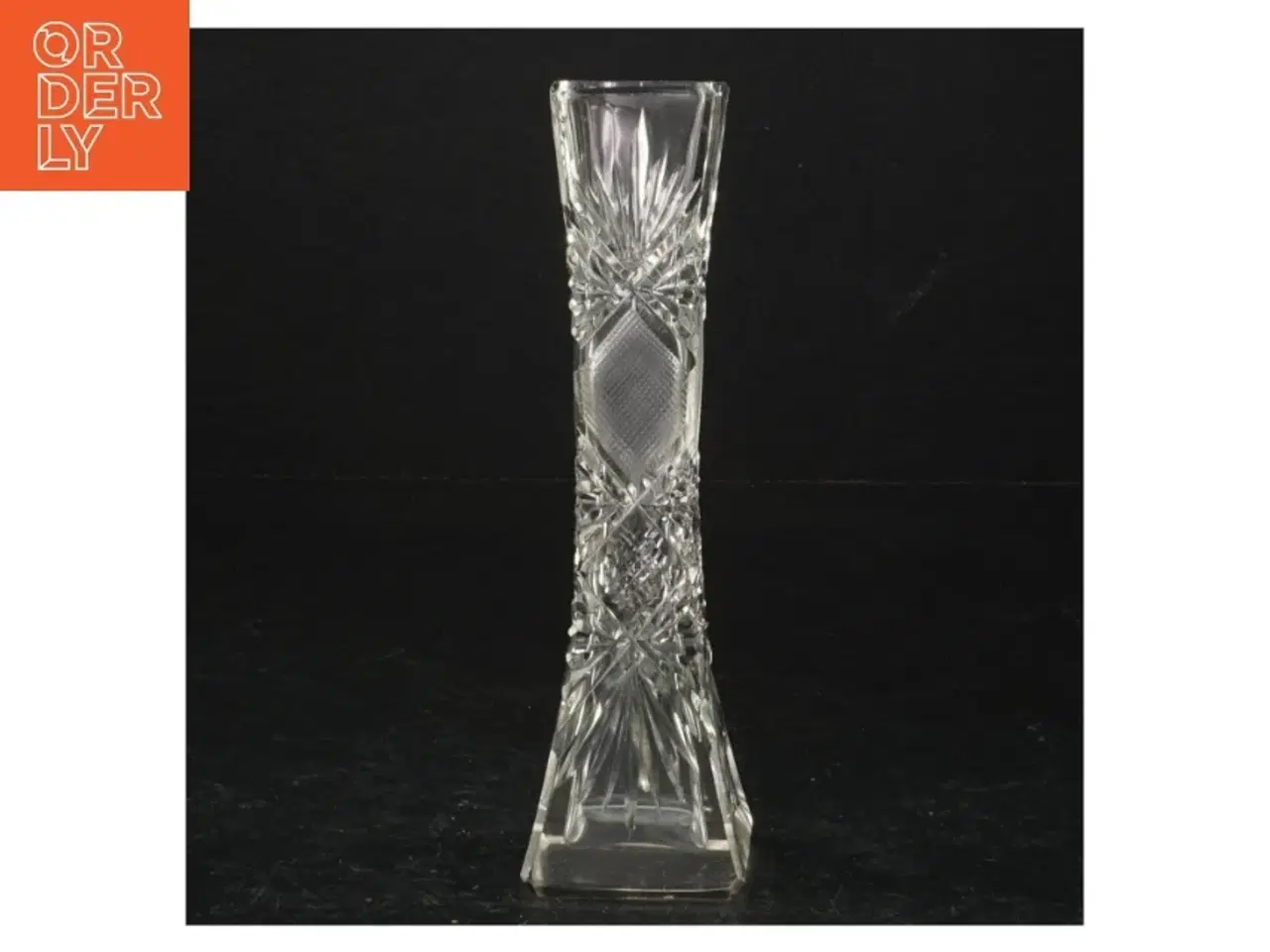 Billede 2 - Krystal lysestage (str. 16 cm)
