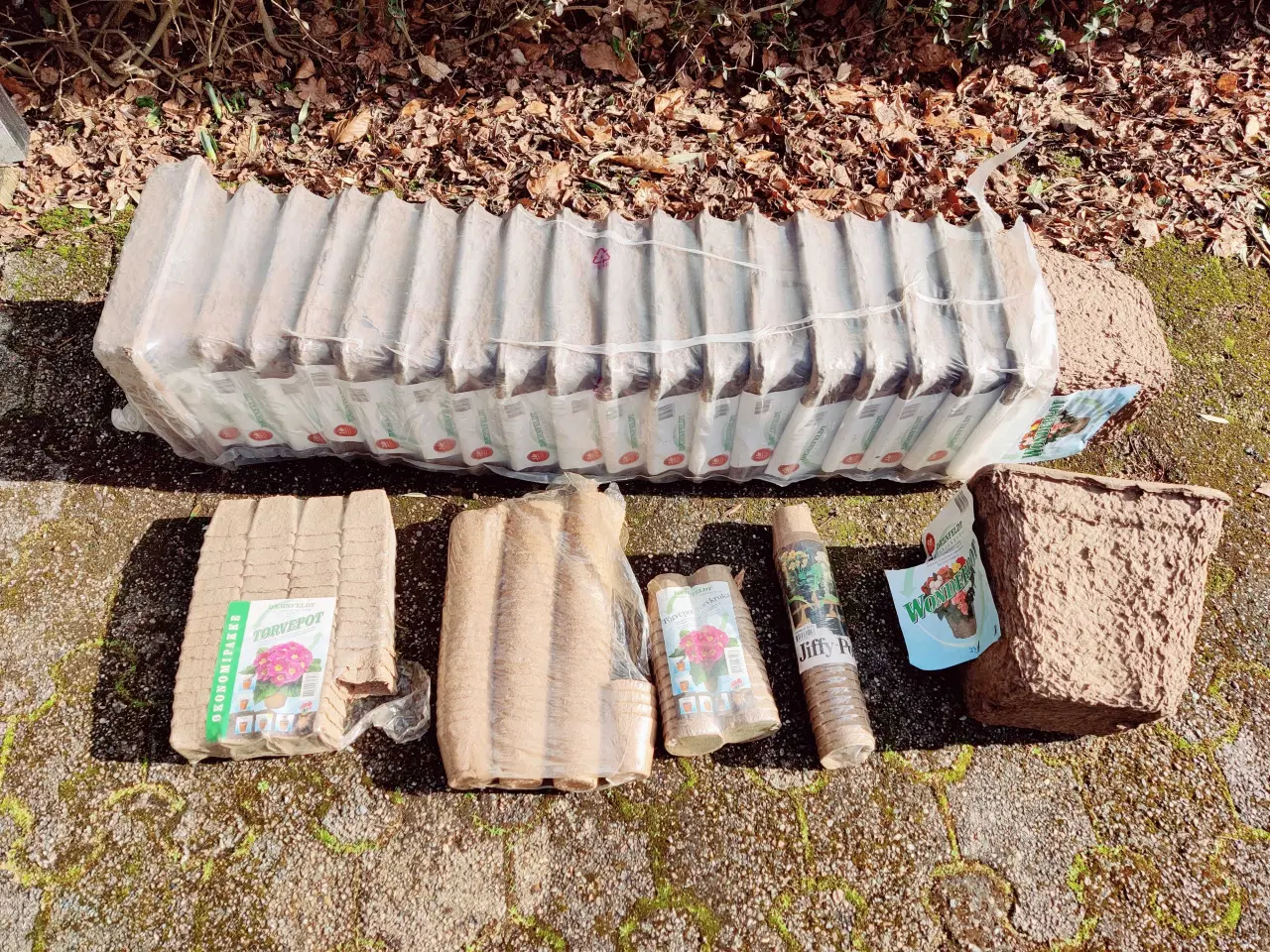 Billede 5 - Tørvepotter. Sphagnumpotter