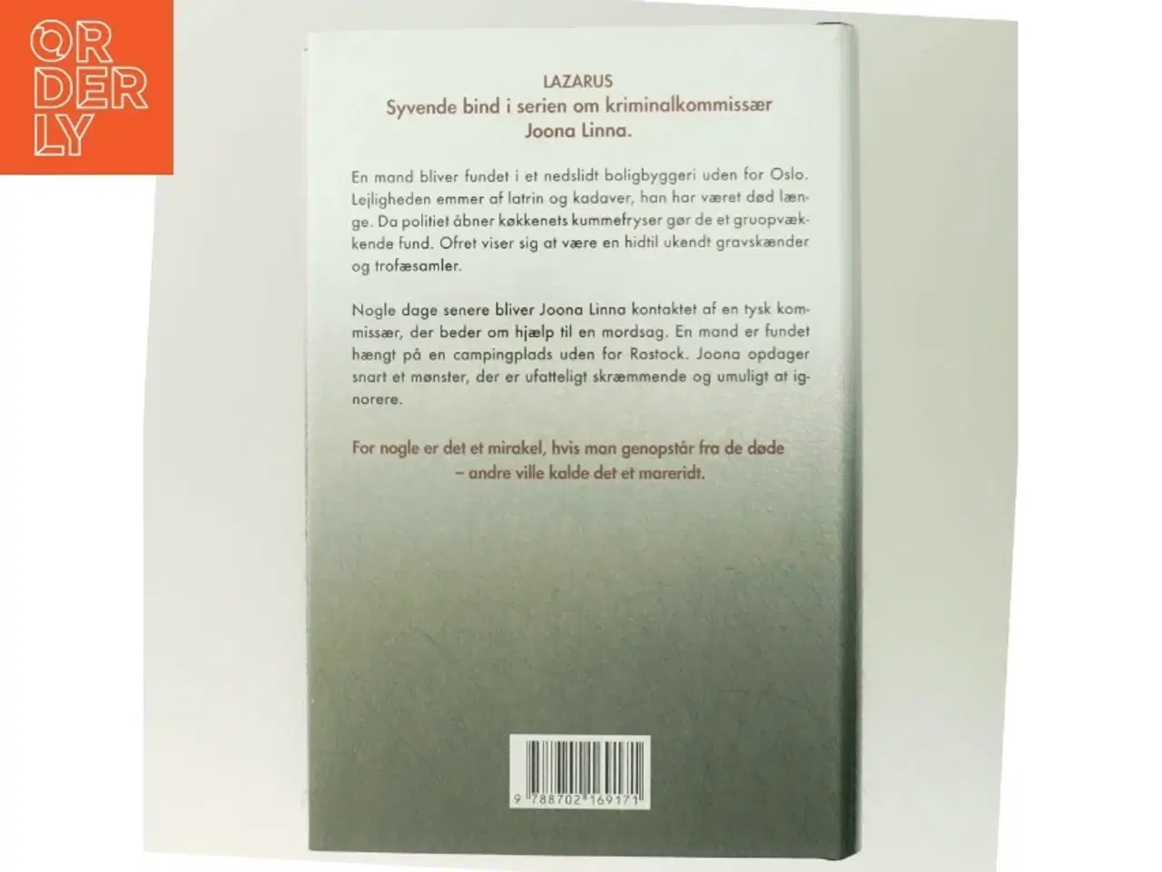 Billede 3 - Lazarus af Lars Kepler (Bog)