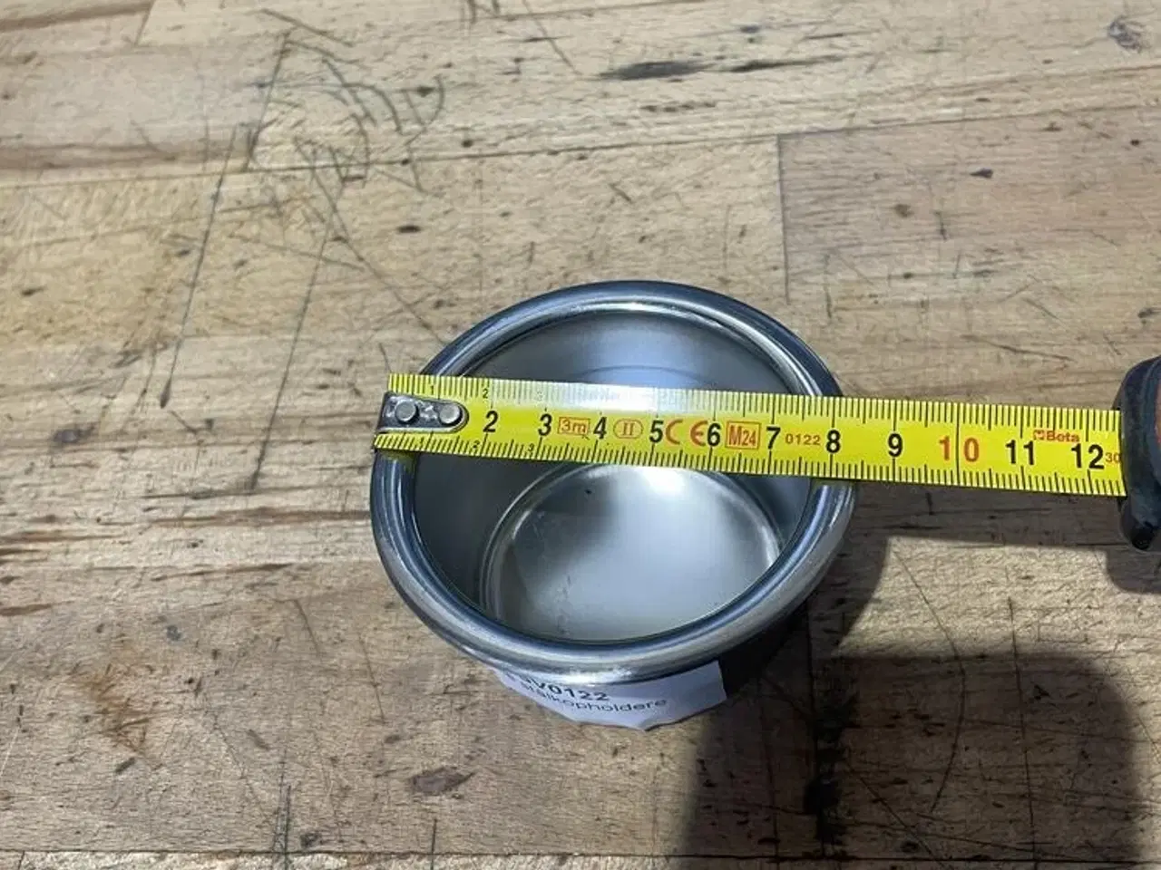 Billede 1 - Lille stålkopholdere ø8,5cm