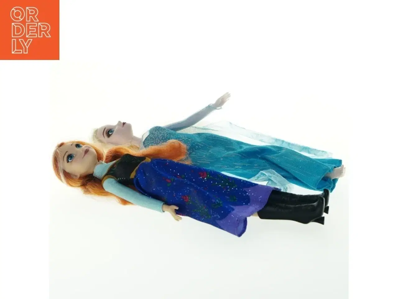 Billede 3 - Dukker med kjoler, Elsa og Anna fra Hasbro (str. 30x7 cm)