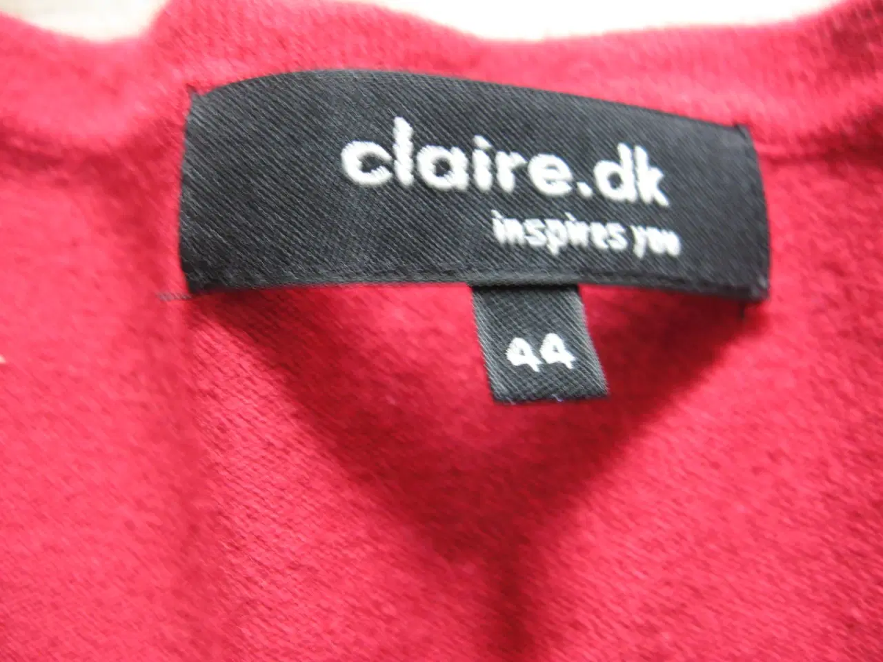 Billede 3 - Rød Claire bluse str 44