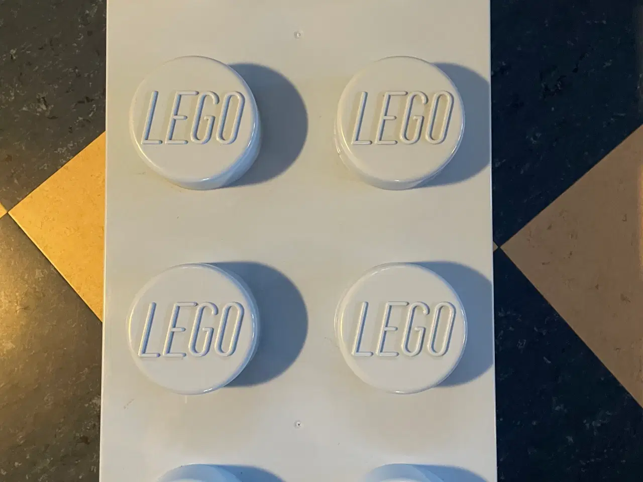 Billede 1 - Lego Opbevaringsboks til børn Brick med 8 knopper