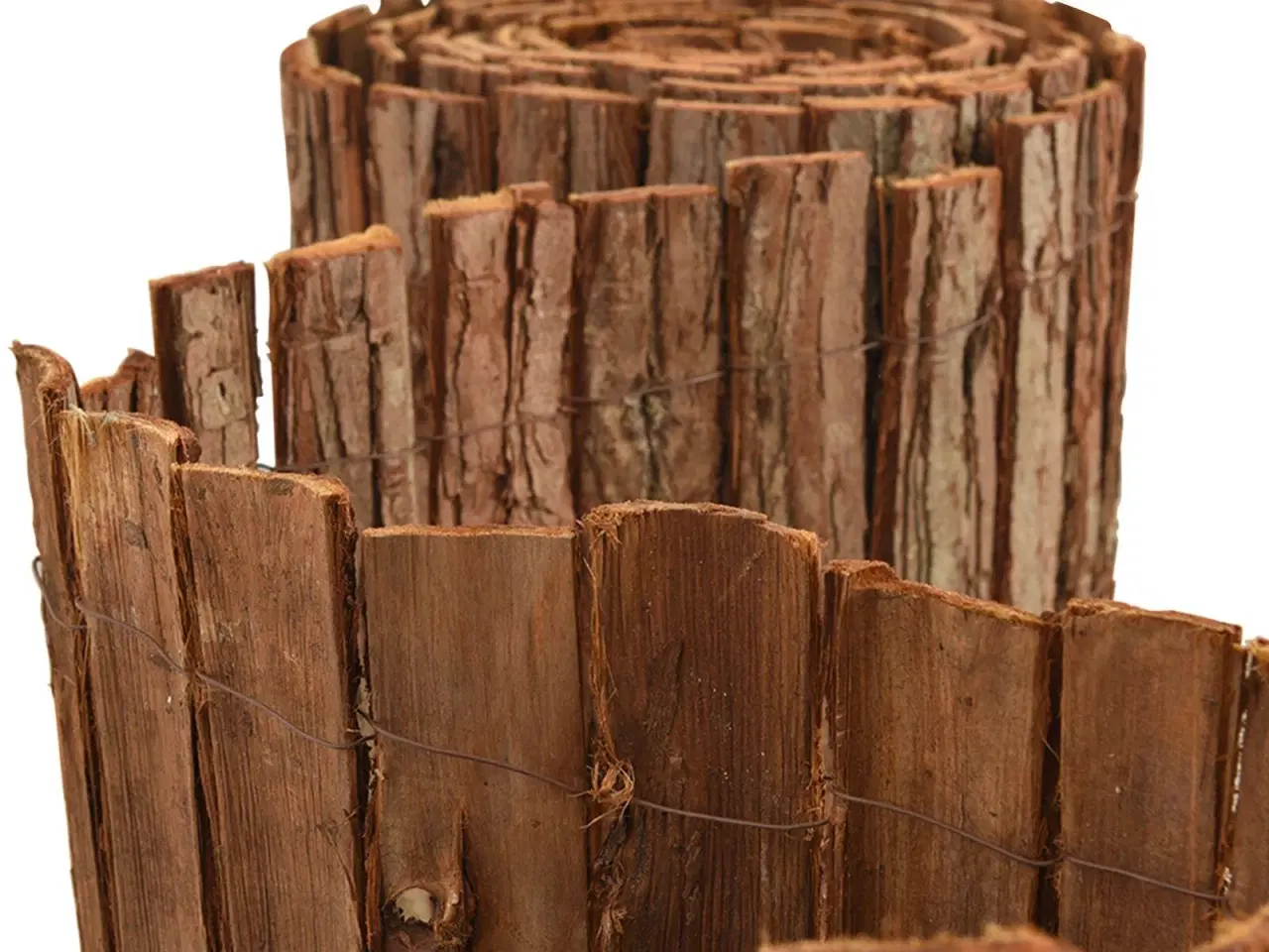 Billede 4 - Barkhegn Brun 400 x 125 cm Bark