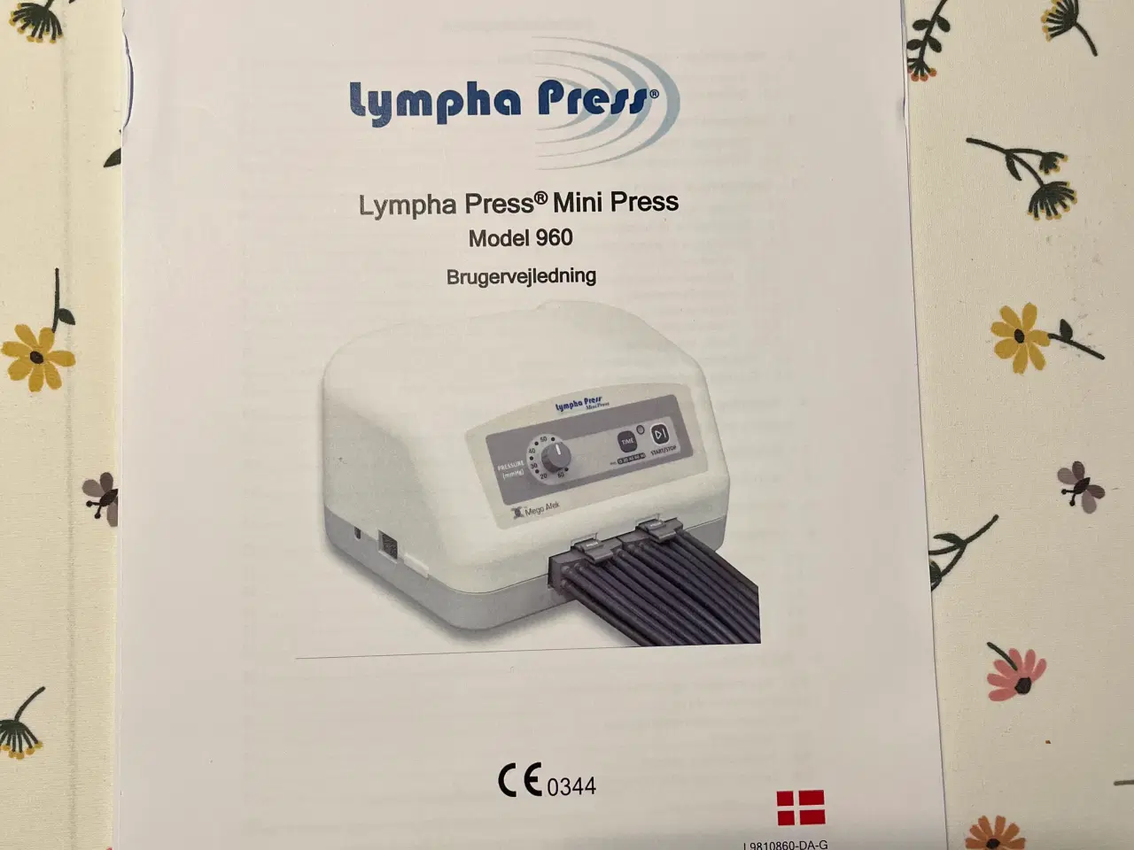 Billede 2 - RESERVERET -  Lympha Mini Press V arm - model 960