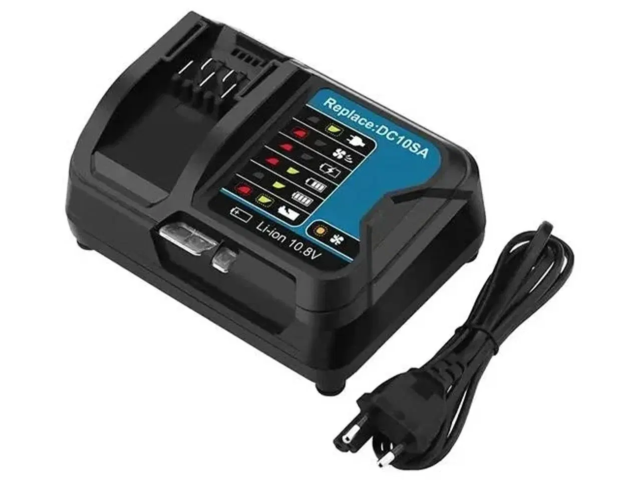 Billede 1 - Batterioplader til Makita 10,8–12 V – kompatibel med DC10SA
