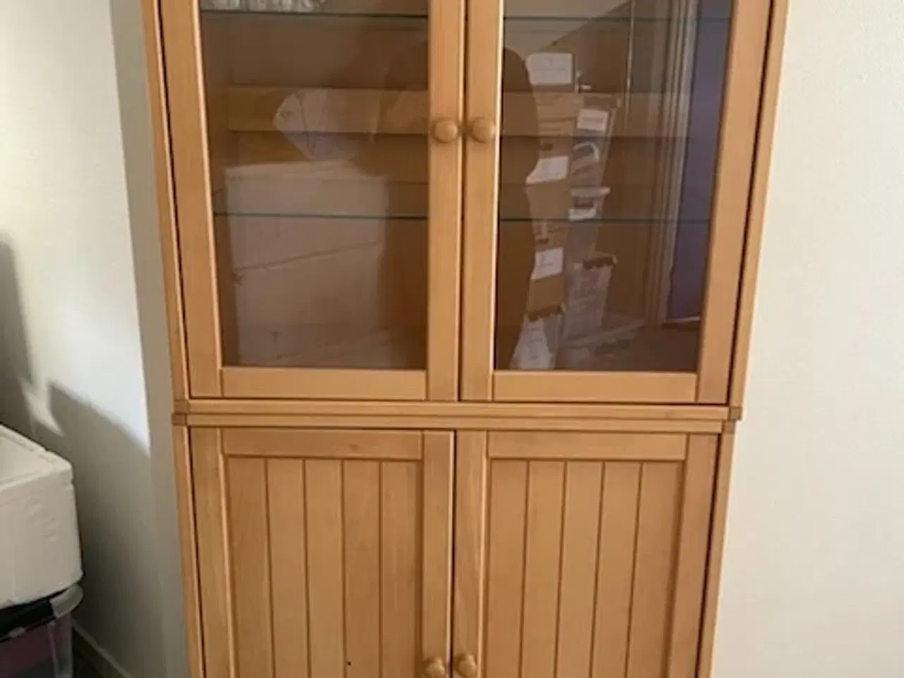 Billede 1 - Flot reolsystem i bøg