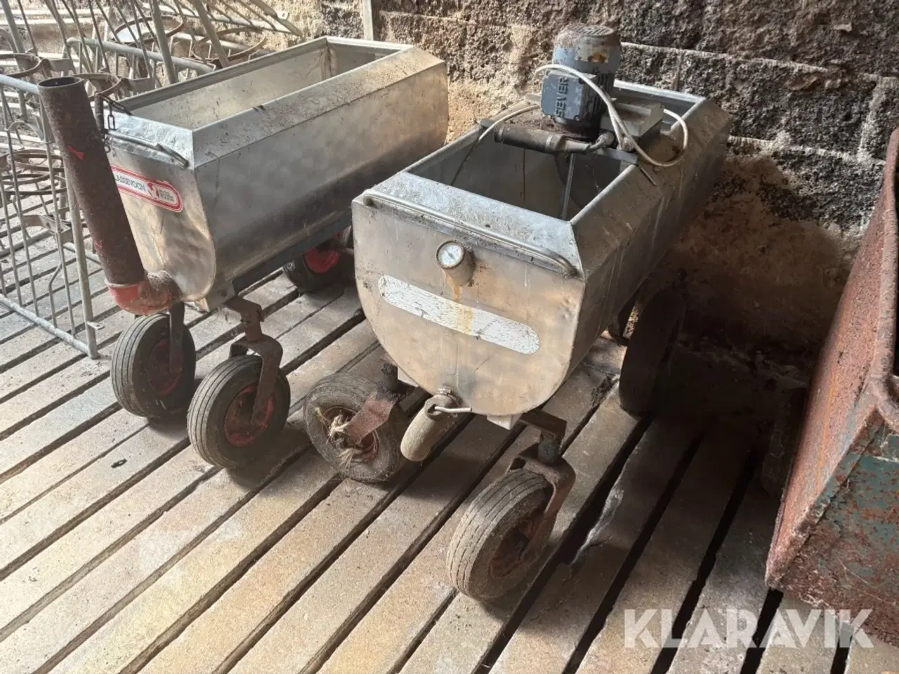 Billede 1 - Kalvefodervogn 2 styk.