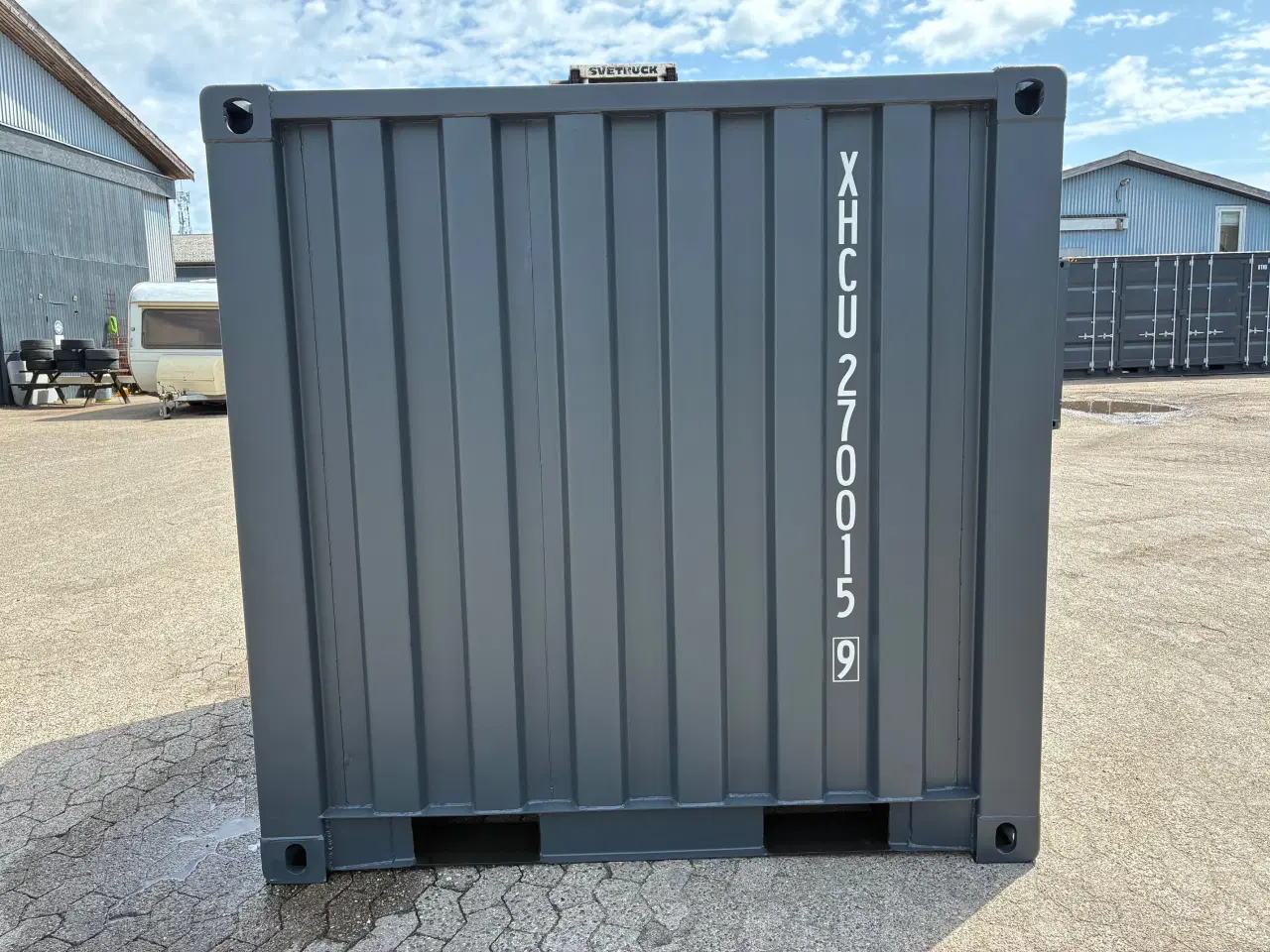 Billede 4 - Ny 6 fods Container - Koksgrå Ral: 7016