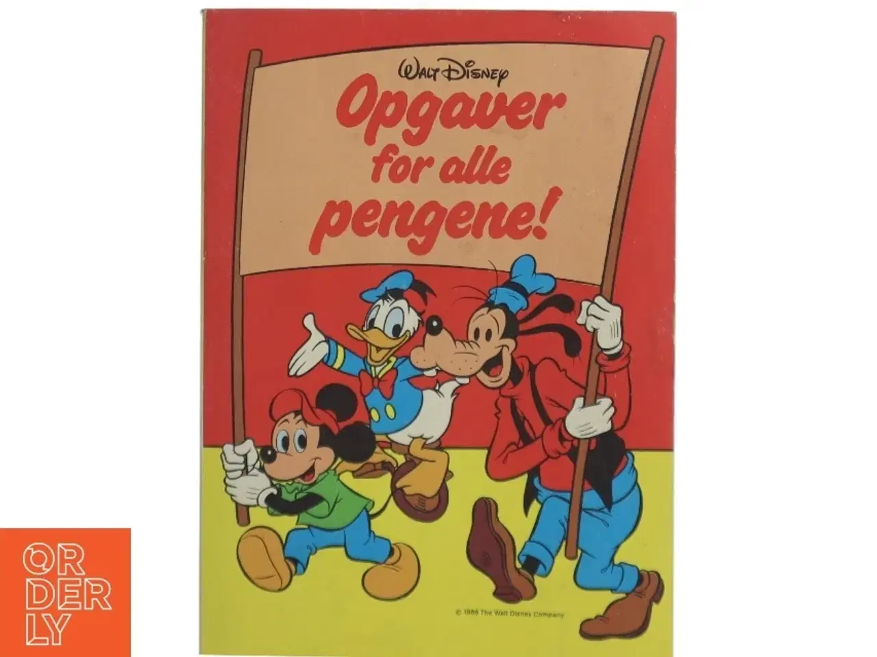 Billede 1 - Disney opgavebog fra Walt Disney